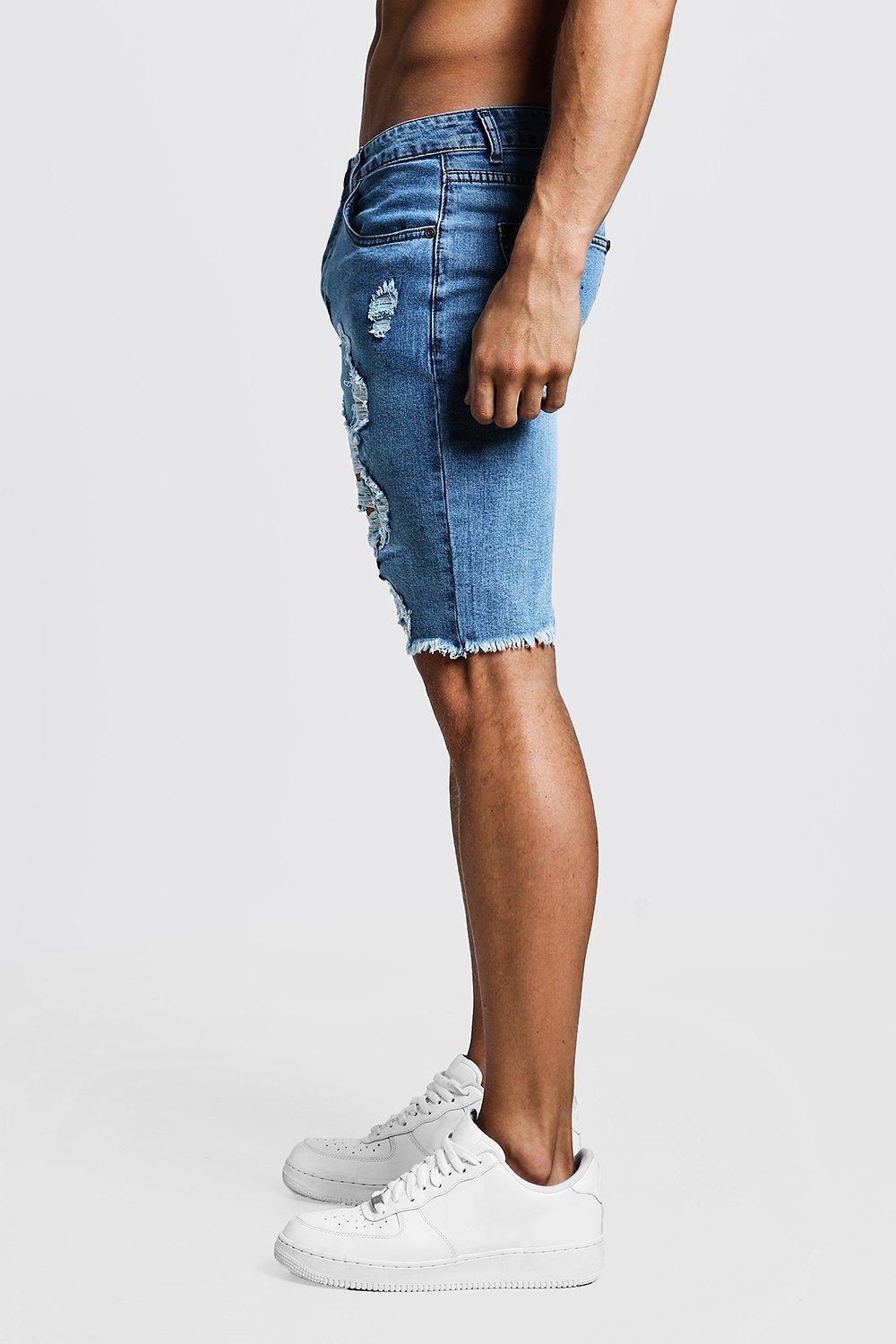 Long skinny shorts sale